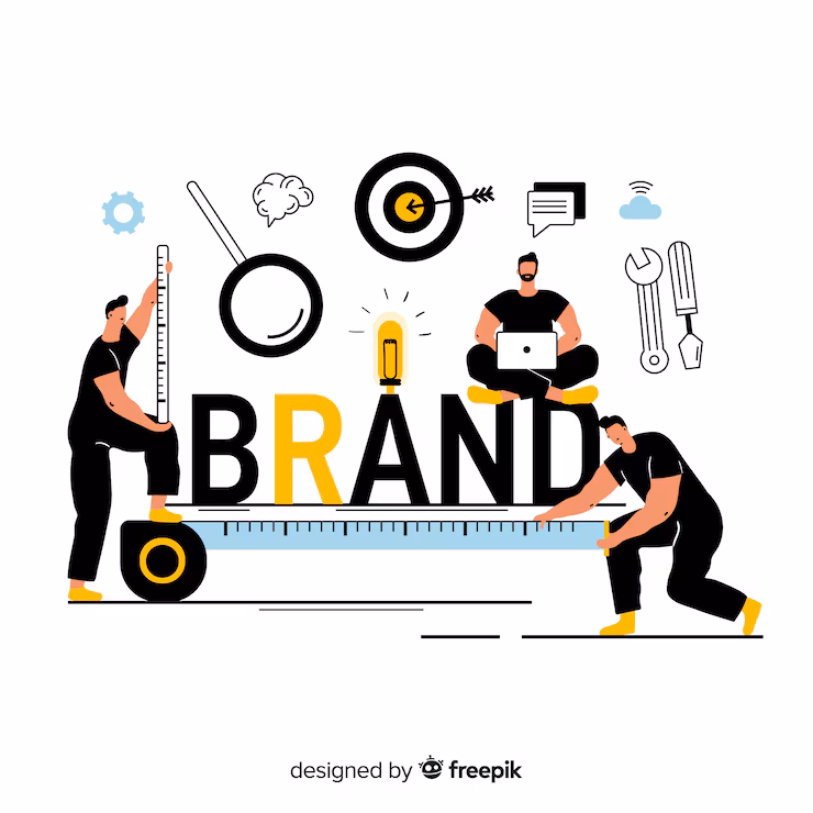 Social media and branding work